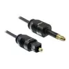 Toslink garso kabelis DeLOCK 82876 2m Mini-TOSLINK juodas