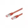 Wentronic Goobay CAT 6 komutacinis kabelis, S/FTP (PiMF), raudonas, 20 m - LSZH be halogenų, varinis (68285)