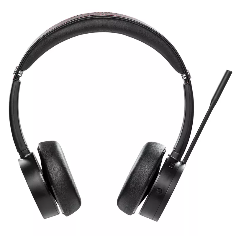 Laisvų rankų įranga Tellur Voice Pro belaidė skambučių centro ausinė, juoda TLL411007