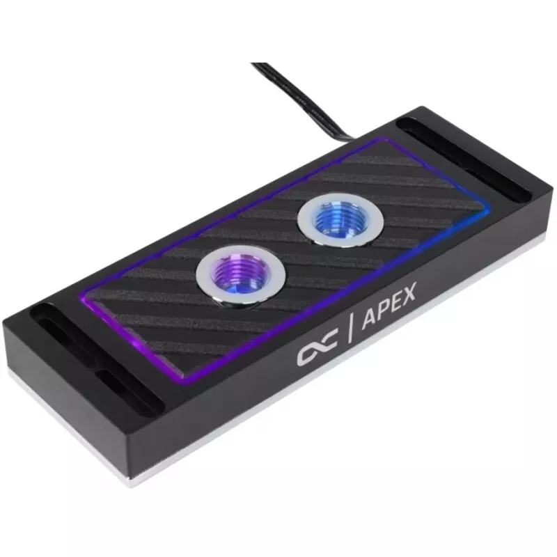 Vandens blokas Alphacool 14000 Aliuminis Nikelis Plastikas Juodas 45mm 127.5mm 17.3mm