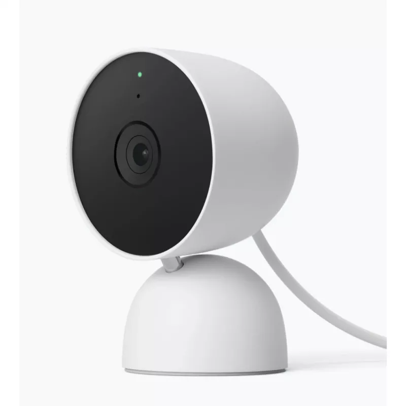 Google Nest Cam - Tinklo stebėjimo kamera - Vidaus zona - Spalvota (diena/naktis)