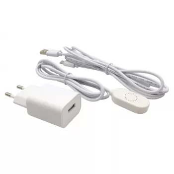 Maitinimo adapteris / keitiklis RealPower 511601 — vidaus, įvestis 100–240 V 50/60 Hz, laidas 1,6 m