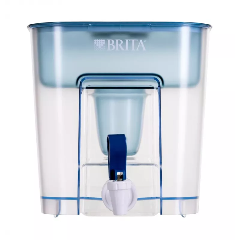 Vandens filtro dozatorius BRITA FLOW MAXTRA PRO Pure Performance — 8,2 l, mėlynas, 220×214×304 mm
