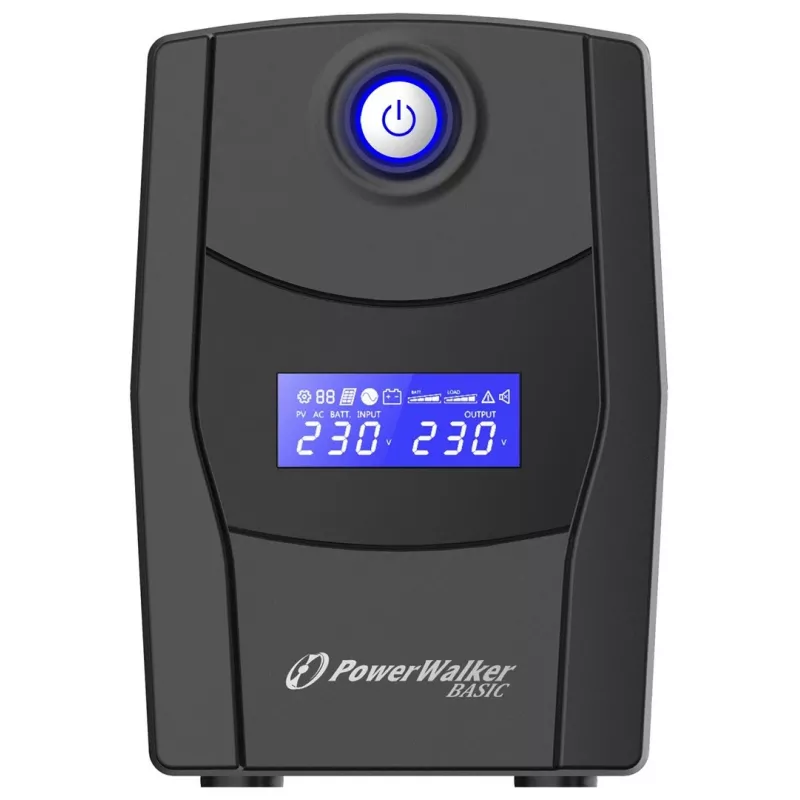 PowerWalker VI 800 STL nepertraukiamo maitinimo šaltinis (UPS) linijinės sąveikos