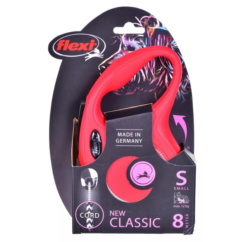 Flexi nauja Classic S 8 m šunų vedžiojimo pavadėlis
