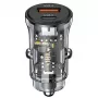Automobilinis pakrovėjas usams CC164CC01 30W su 1×USB-A ir 1×USB-C greitam įkrovimui