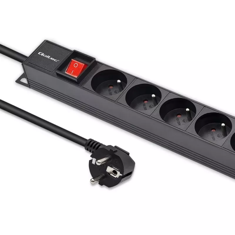 Stovo maitinimo juosta 16A PDU, 16xFRENCH, vertikali