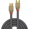Lindy 5m Ultra High Speed HDMI laidas, Gold Line, 5 m, HDMI Type A (Standard), HDMI Type A (Standard), Pilka