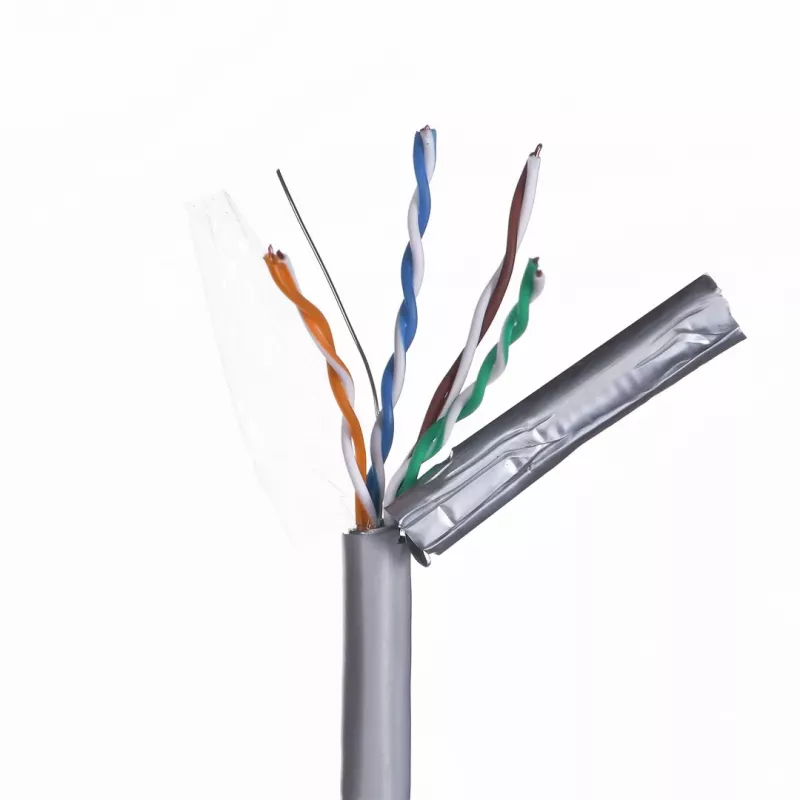 Tinklo kabelis Alantec KIF5PVC305Q Cat5e F/UTP (FTP) 305 m Pilkas