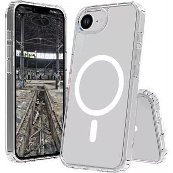 Telefono dėklas jt berlin Pankow Clear, skirtas Apple iPhone 16E, tinka iki 15,4 cm (6,06 colio) įstrižainės, permatomas