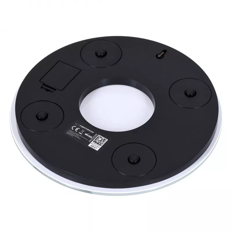 Elektroninės virtuvės svarstyklės ESPERANZA EKS003W, 5 kg talpa, 1 g tikslumas, grūdintas stiklas, jutiklinis valdymas