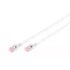 Tinklo kabelis Digitus CAT 6 U/FTP plonas komutacinis kabelis RJ-45 Cat6 2m Pilka