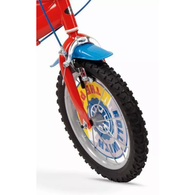 Vaikiškas dviratis 14 Paw Patrol raudonas 1478 berniukui NAUJAS TOIMSA