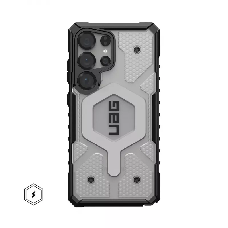 Urban Armor Gear Pathfinder Clear mobiliojo telefono dėklas 17,3 cm (6,8) Dangtelis Juoda, Sidabrinė