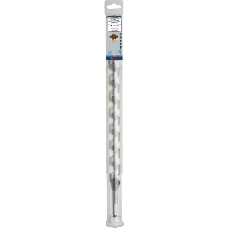 Medienos spiralinis grąžtas Bosch 2608597649, 26 mm skersmuo, 385 mm darbinis ilgis