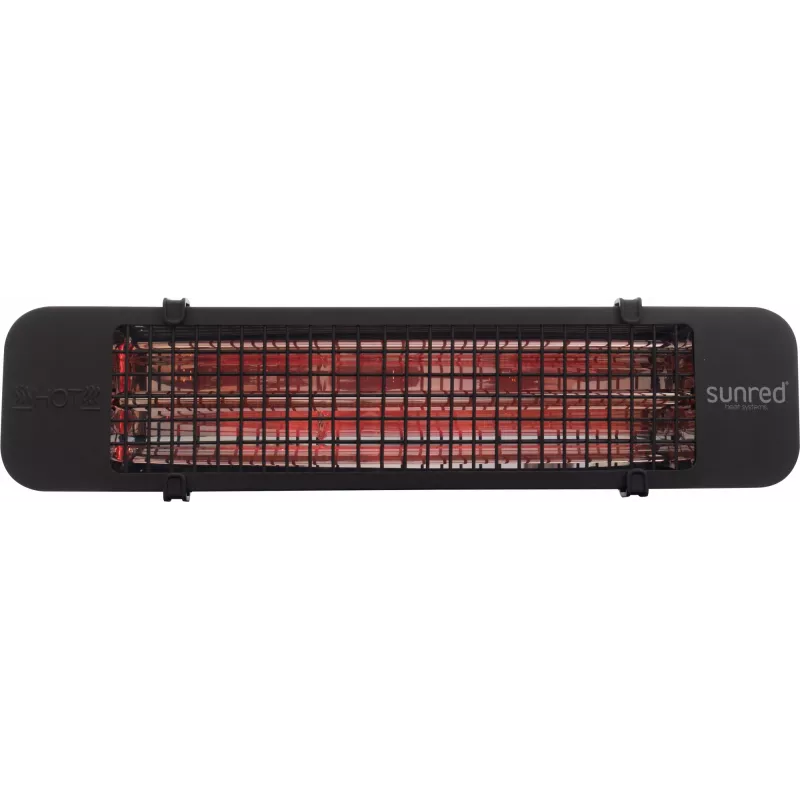 SUNRED | Šildytuvas | RD-DARK-VIN25H, Dark Vintage Hanging | Infraraudonųjų spindulių | 2500 W | Juodas | IP44
