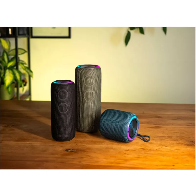 Bluetooth garsiakalbis SIRIUS 2 Juoda galia 20W