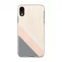 man and wood išmaniojo telefono dėklas, skirtas iPhone XR — rožinis kostiumas su juodais akcentais