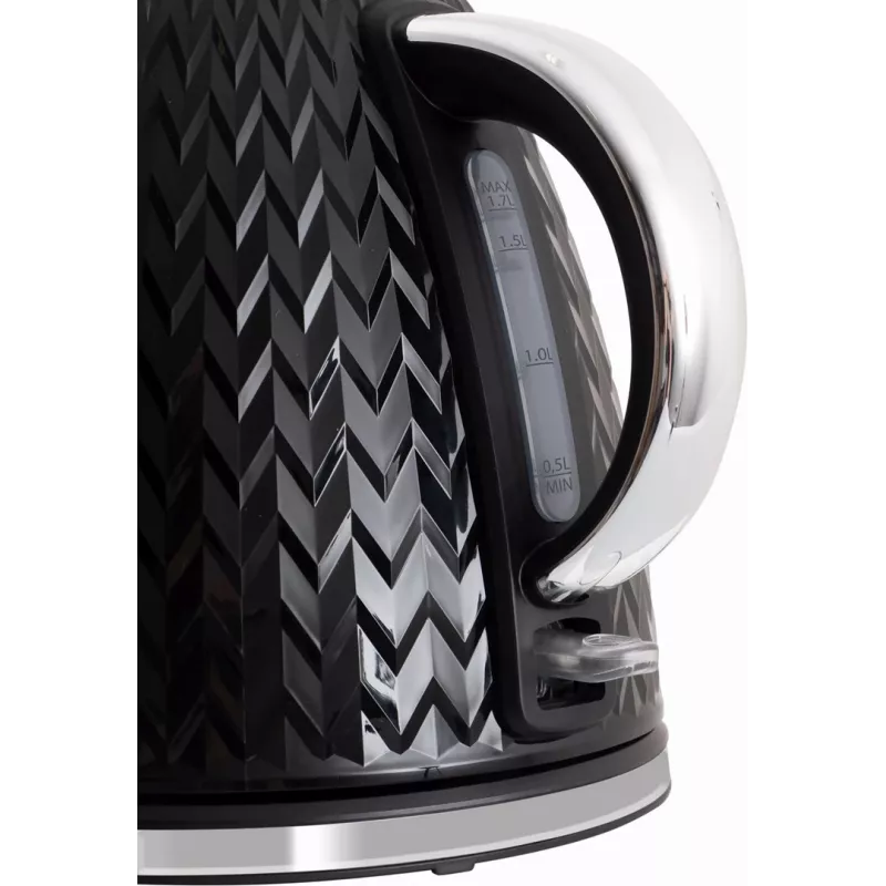 ELDOM NELA virdulys, 1,7 l talpa, 2000 W galia, juodas