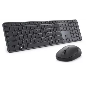 DELL Pro 7 plonas KM726 klaviatūra, pelė komplekte Namams/Biurui RF belaidė + Bluetooth QWERTY US International juoda
