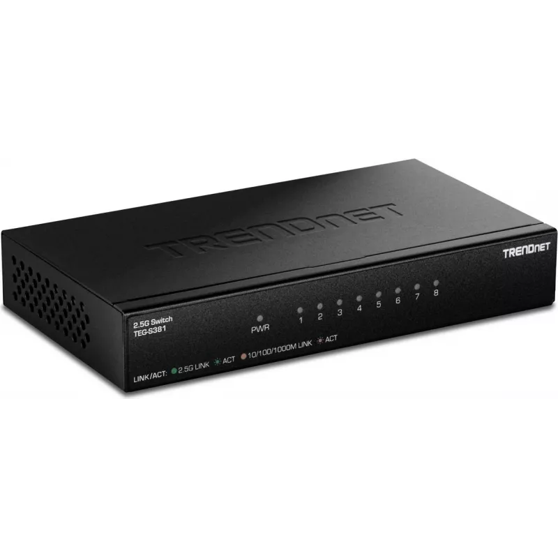 TRENDnet TEG-S381 2,5G jungiklis – jungiklis (TEG-S381)