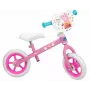 Dviratis be pedalų 10 colių Peppa Pig rožinis 195 TOIMSA
