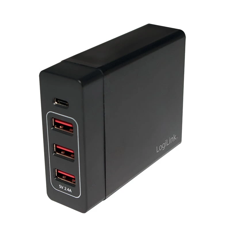 Vidinis įkroviklis LogiLink PA0122 Universalus juodas USB