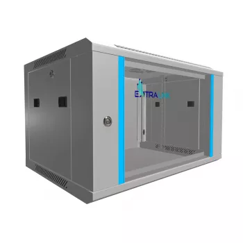 Prie sienos montuojama spinta Extralink Extralink Rackmount cabinet 6U 600x450 Pilka