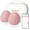 Momcozy M9 dvigubas elektrinis krūties siurblys raudonas, 150 ml