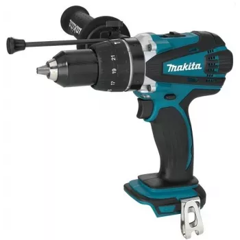 Makita DHP458Z grąžtas Beraktis 2000 aps./min Juoda, Mėlyna 2,3 kg