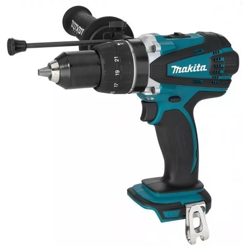Makita DHP458Z grąžtas Beraktis 2000 aps./min Juoda, Mėlyna 2,3 kg