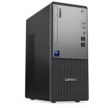 Stalinis kompiuteris Lenovo ThinkCentre Neo 50t G6 Tower — Intel Ultra 7 265, 16GB RAM, 512GB SSD, Windows 11 Pro, DVD, Juodas, 3 m. OS + 1 m. CI
