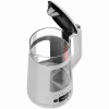 AENO elektrinis virdulys EK6: 1850-2200W, 2L, Strix, kvadratinis korpusas, permatomas dangtelis, itin tvirtas stiklas, LED apšvietimas, automatinis išsijungimas, apsauga nuo perdegimo