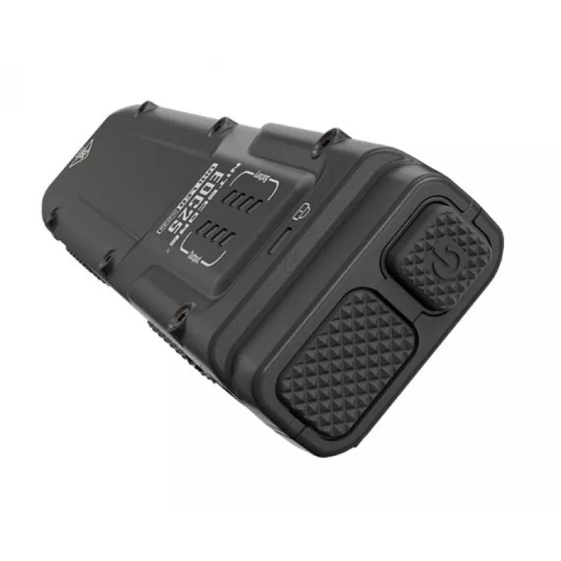 Taktinis žibintuvėlis Nitecore EDC25 — dvigubas LED, 15 lm, aliuminio korpusas, įkraunamas per USB, IP54, atsparus smūgiams, juodas