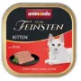 Šlapias kačių maistas Animonda Vom Feinsten jaunesniems kačiukams su jautiena 100 g padėkle, be grūdų, be sojos ir glitimo