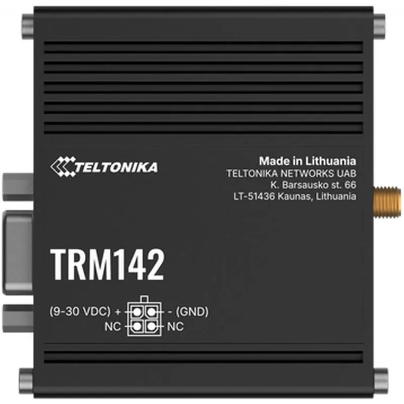 Pramoninis 4G modemas TELTONIKA TRM142 — LTE ryšys, kompaktiška pramoninė konstrukcija