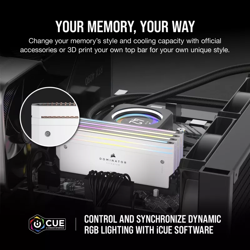 Corsair CMP64GX5M2B6400C32W atminties modulis