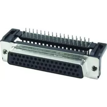 Laido jungtis Harting 09 66 512 6601 Juoda Sidabrinė Plienas Vario lydinys