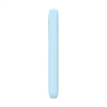 Nešiojama išorinė baterija Baseus Airpow 10000 mAh, 20W, LiPo, USB-C + USB-A, mėlyna