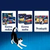 Šlapias kačių maistas Purina Nestlé FELIX Fantastic žuvies skoniai — tunas, lašiša, menkė, plekšnė, 12×85 g paketėliai