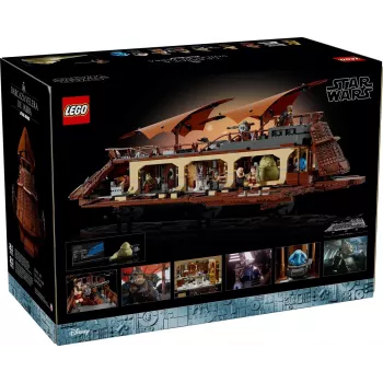 LEGO Star Wars set Jabba's Barge 75397 — 3943 elementai, 11 minifigūrų, amžius 18+