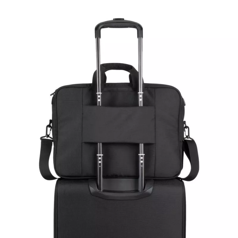 Toploader krepšys Rivacase 8432 nešiojamojo kompiuterio dėklas 39,6 cm (15,6 col.) Juodas