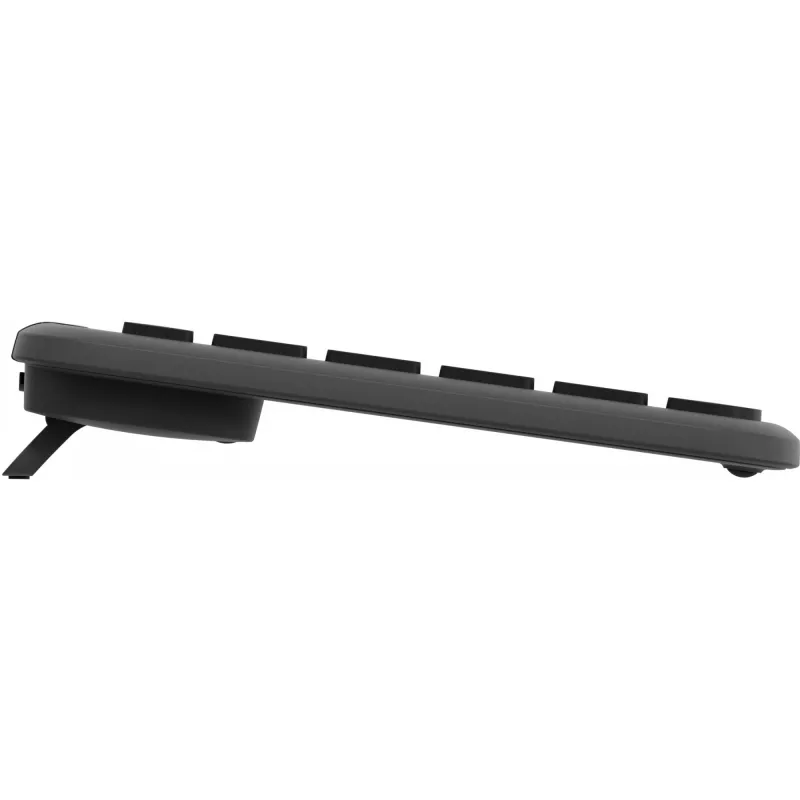 Logitech Signature plonas Combo MK950 - klaviatūros ir pelės rinkinys - 100% - pilno dydžio - belaidis - Bluetooth 5.1 LE - AZERTY - prancūziška - grafito spalvos (920-012485)