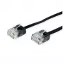 Roline 21.15.2191 Ethernet komutacinis kabelis juodas