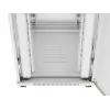 GRINDINĖS MONTAVIMO spintelė 19 27U 800X1000 PILKA PERFORUOTA LCD DURYS LANBERG (PLOKŠČIA PAKUOTĖ)