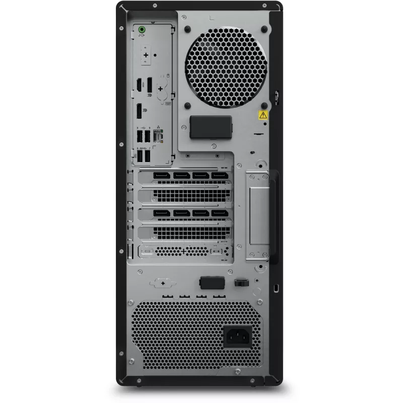 Lenovo ThinkStation P3 Tower Gen 2 Intel Core Ultra 9 285K 64 GB DDR5-SDRAM 1 TB SSD NVIDIA RTX 2000 Ada Windows 11 Pro darbo stotis, juoda