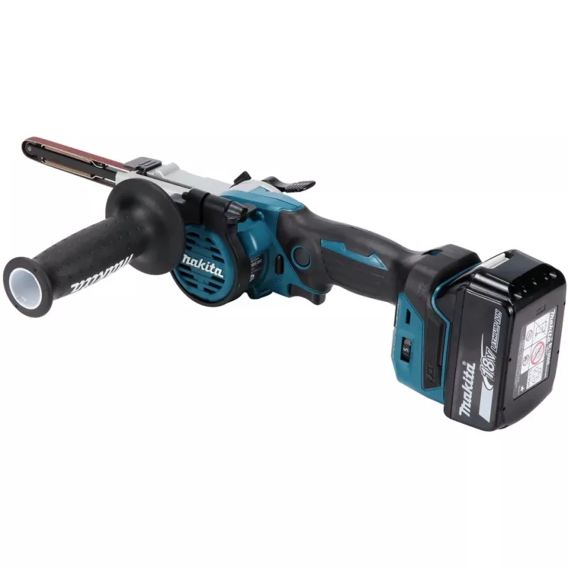 Makita DBS180Z nešiojamasis šlifuoklis Detalus šlifuoklis Juoda, Mėlyna