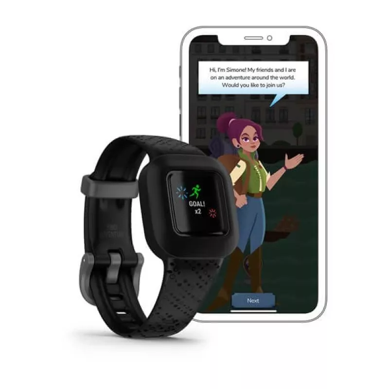 Garmin Vivofit Jr. 3 MIP apyrankė aktyvumo sekiklis 1,4 cm (0,55 inch) juoda