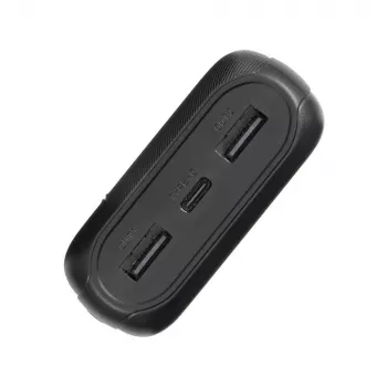 Išorinė baterija USB 20000MAH/VA2071 Juoda Rivacase