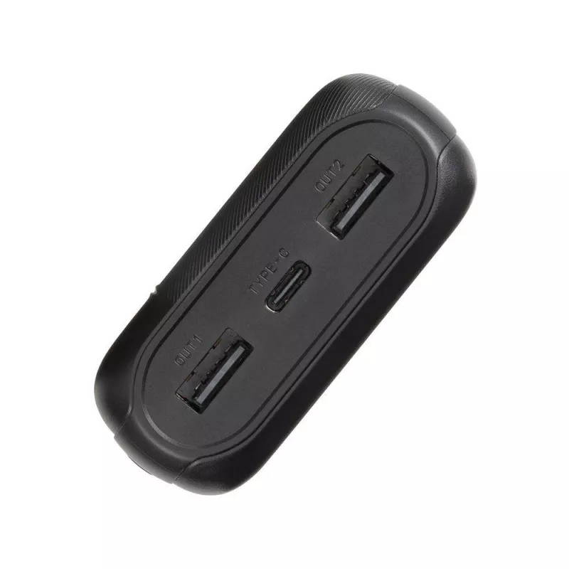 Išorinė baterija USB 20000MAH/VA2071 Juoda Rivacase